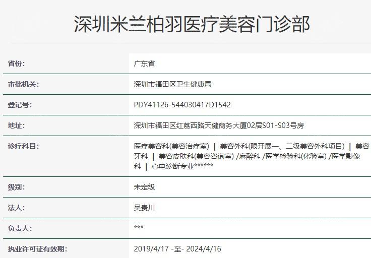 深圳米兰柏羽整形做面部提升技术怎么样?注射抗衰/埋线提升/手术提升经验丰富口碑好